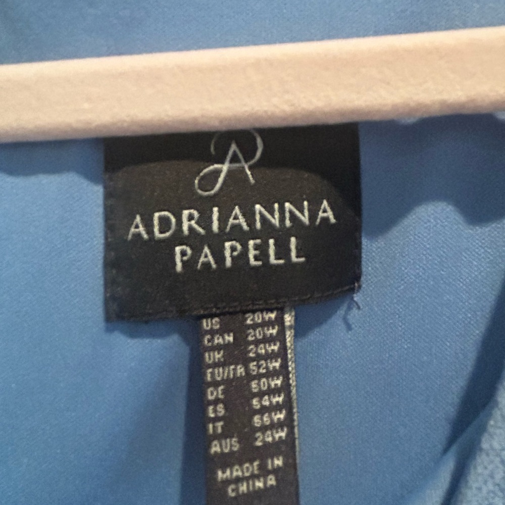 Adrianna Pappell Elegant Blue Dress - Picture 5 of 5
